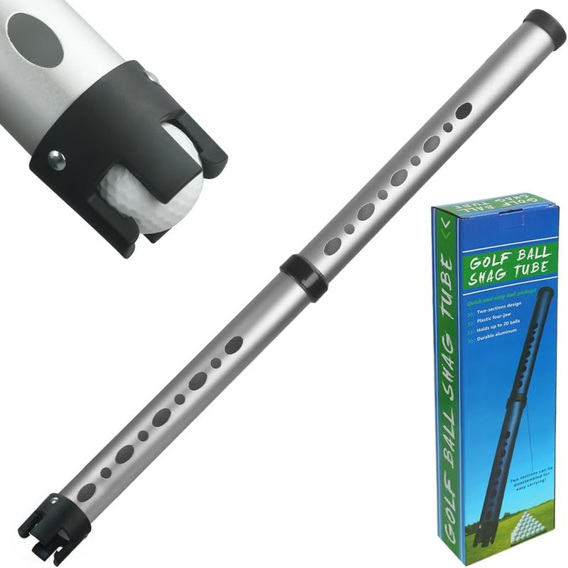 LOVACE Golf Ball Retriever, Aluminum Golf Ball Picker Upper Tube - Image 1